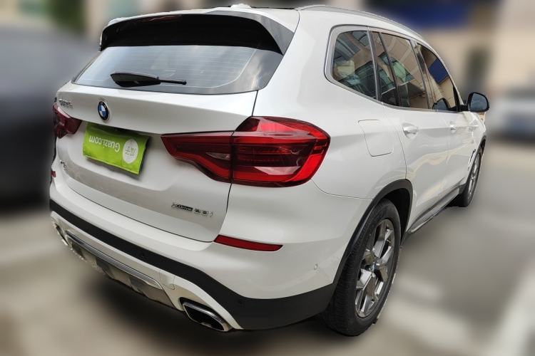 Used BMW X3 2021 xDrive28i Luxury Package Rear Right 45 Deg