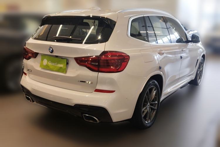 Used BMW X3 2021 xDrive28i M Sport Package Rear Right 45 Deg