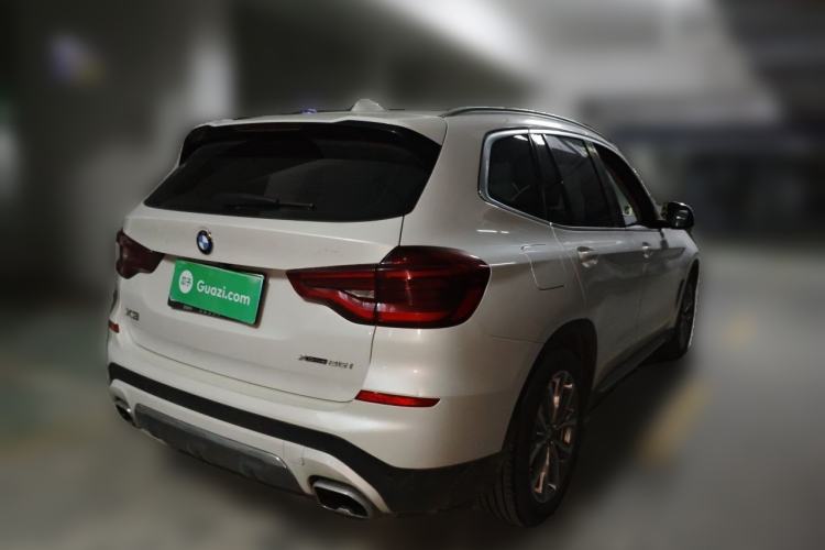 Used BMW X3 2021 xDrive25i Luxury Package Rear Right 45 Deg