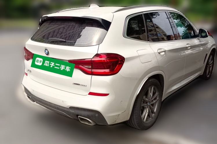 Used BMW X3 2021 xDrive28i M Sport Package Rear Right 45 Deg