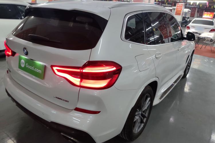 Used BMW X3 2021 xDrive25i M Sport Package Rear Right 45 Deg