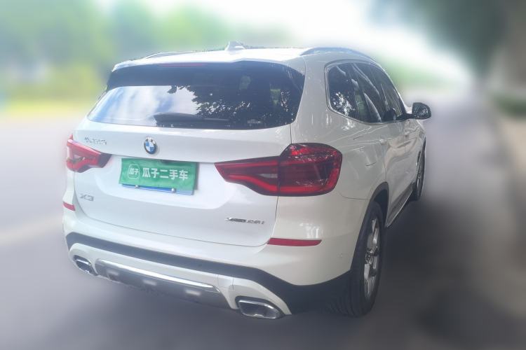 Used BMW X3 2021 xDrive28i Luxury Package Rear Right 45 Deg
