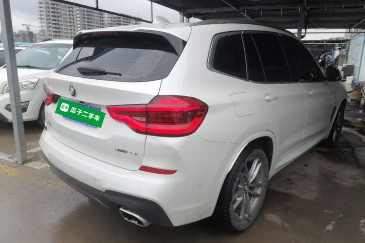 Used BMW X3 2021 xDrive28i M Sport Package Rear Right 45 Deg