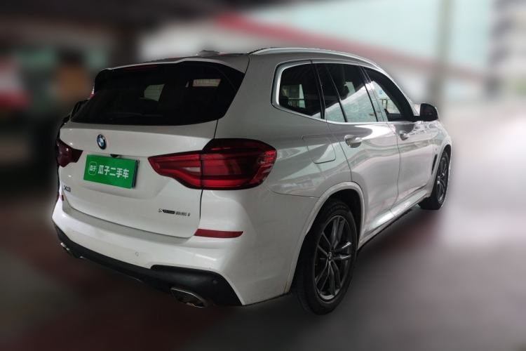 Used BMW X3 2021 xDrive25i M Sport Package Rear Right 45 Deg