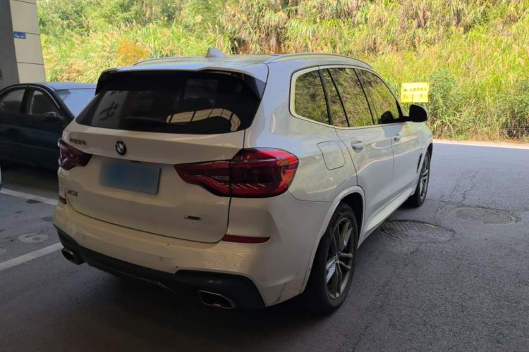 Used BMW X3 2021 Restyled xDrive25i M Sport Package Rear Right 45 Deg