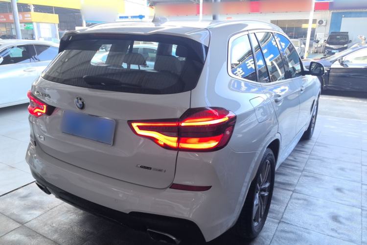 Used BMW X3 2021 xDrive25i M Sport Package Rear Right 45 Deg