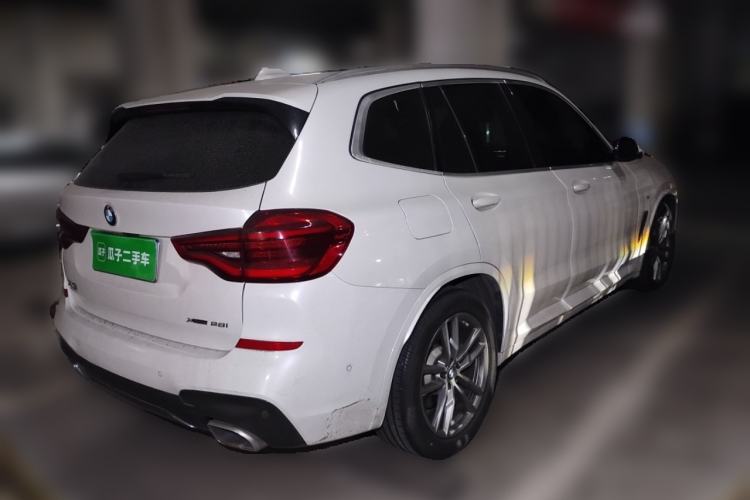 Used BMW X3 2021 xDrive28i M Sport Package Rear Right 45 Deg