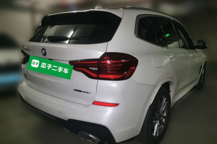 Used BMW X3 2021 xDrive25i M Sport Package Rear Right 45 Deg