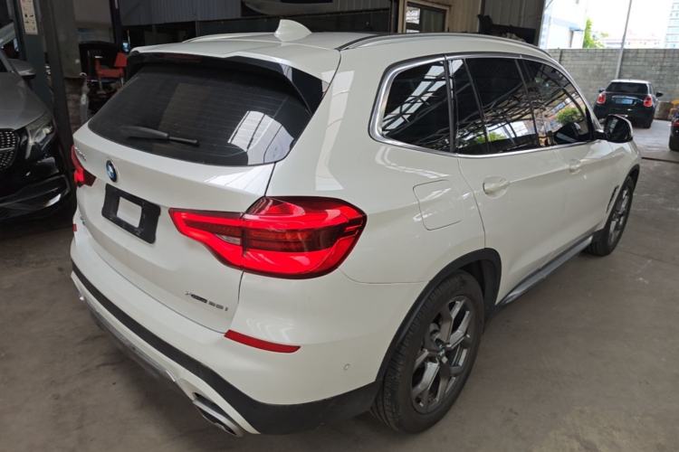 Used BMW X3 2021 xDrive28i Luxury Package Rear Right 45 Deg