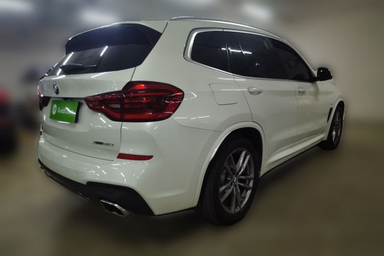 Used BMW X3 2021 xDrive25i M Sport Package Rear Right 45 Deg