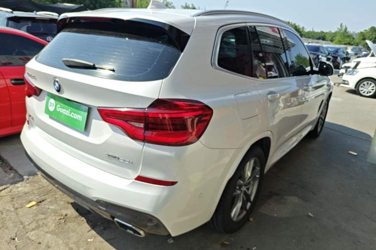 Used BMW X3 2021 xDrive28i M Sport Package Rear Right 45 Deg