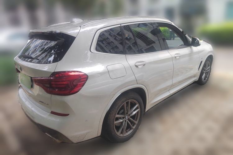 Used BMW X3 2021 xDrive28i Luxury Package Rear Right 45 Deg