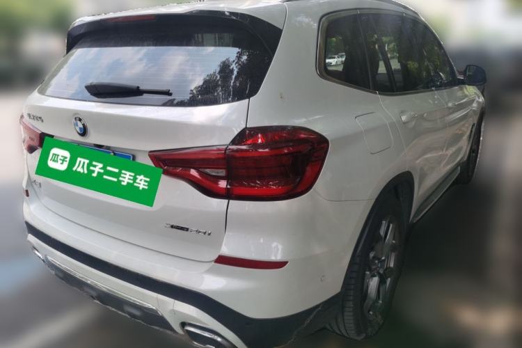 Used BMW X3 2021 xDrive28i Luxury Package Rear Right 45 Deg