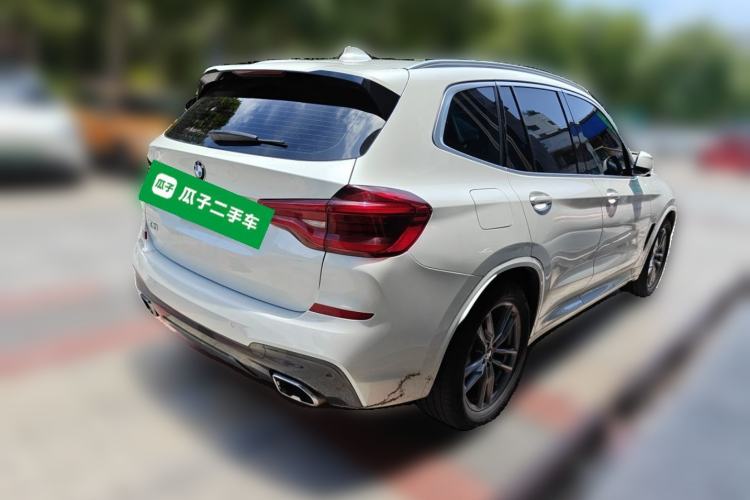 Used BMW X3 2021 xDrive25i M Sport Package Rear Right 45 Deg