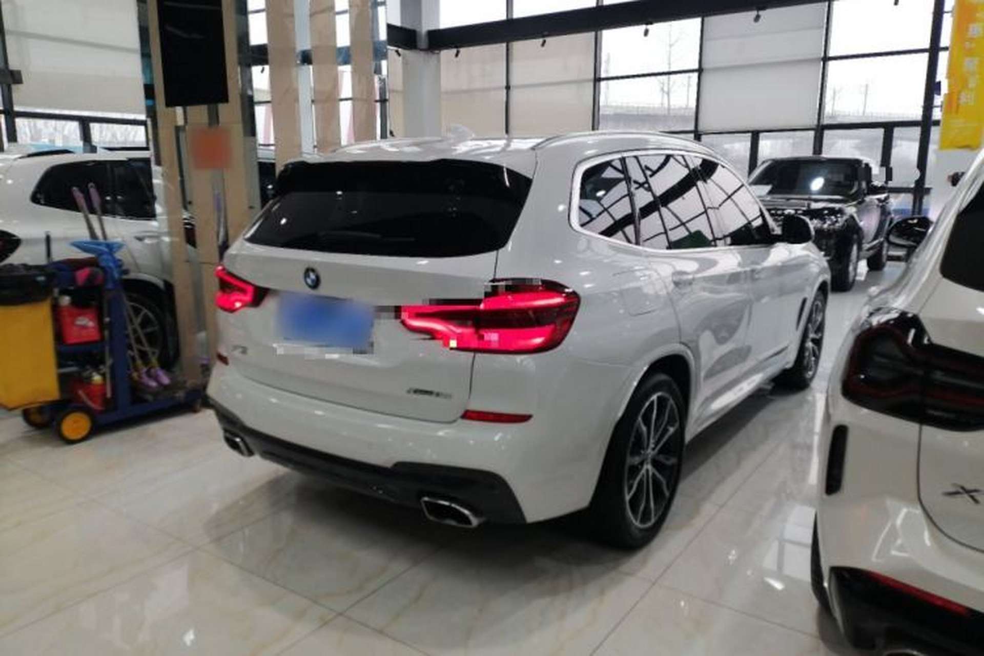 Used BMW X3 2021 Restyled xDrive30i Leading Edition M Sport Package Rear Right 45 Deg