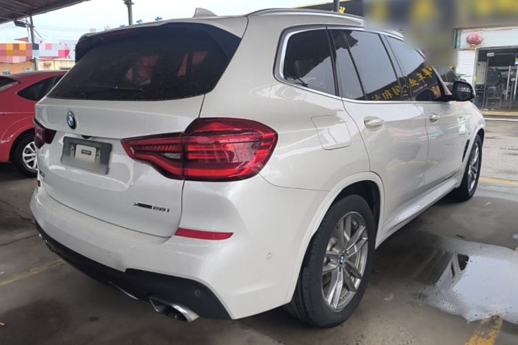 Used BMW X3 2021 xDrive28i M Sport Package Rear Right 45 Deg