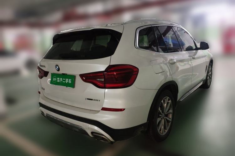 Used BMW X3 2021 xDrive25i Luxury Package Rear Right 45 Deg