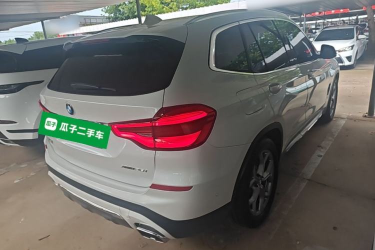 Used BMW X3 2021 xDrive28i Luxury Package Rear Right 45 Deg