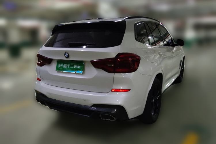 Used BMW X3 2021 xDrive25i M Sport Package Rear Right 45 Deg