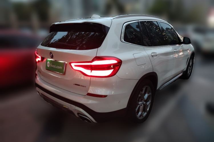Used BMW X3 2021 xDrive28i Luxury Package Rear Right 45 Deg
