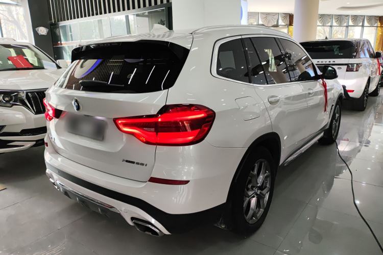 Used BMW X3 2021 xDrive28i Luxury Package Rear Right 45 Deg