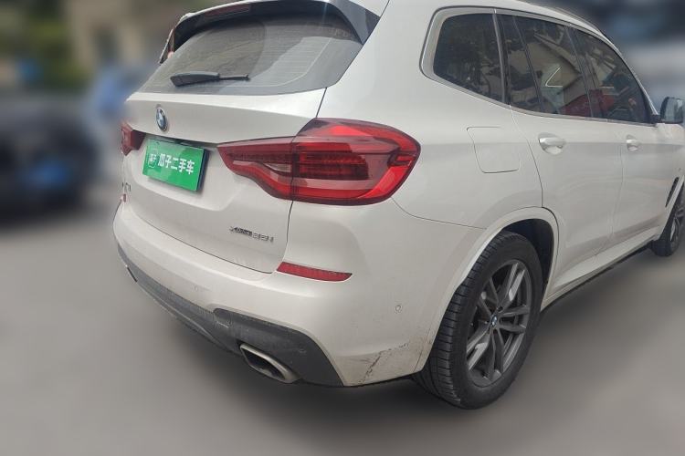 Used BMW X3 2021 xDrive28i M Sport Package Rear Right 45 Deg