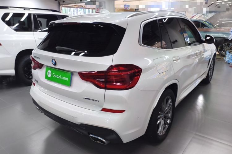 Used BMW X3 2021 xDrive28i M Sport Package Rear Right 45 Deg