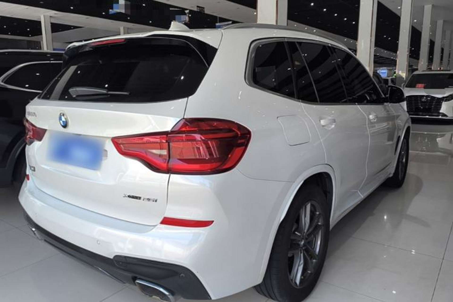 Used BMW X3 2021 xDrive25i M Sport Package Rear Right 45 Deg