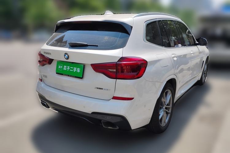 Used BMW X3 2021 xDrive28i M Sport Package Rear Right 45 Deg