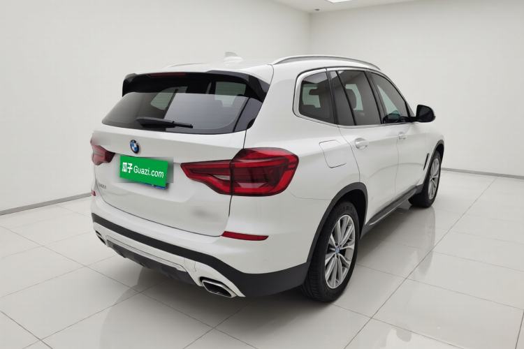 Used BMW X3 2021 xDrive25i Luxury Package Rear Right 45 Deg