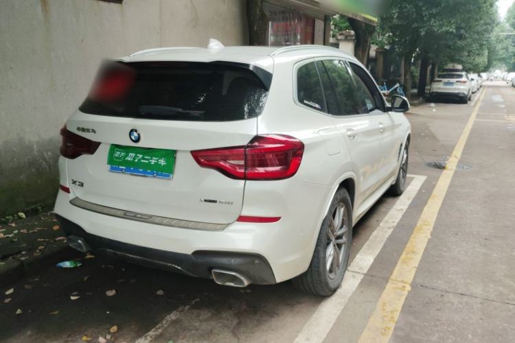 Used BMW X3 2021 xDrive28i M Sport Package Rear Right 45 Deg