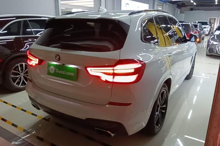 Used BMW X3 2021 xDrive28i M Sport Package Rear Right 45 Deg