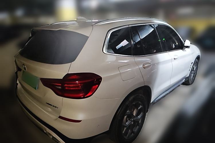 Used BMW X3 2021 xDrive28i Luxury Package Rear Right 45 Deg