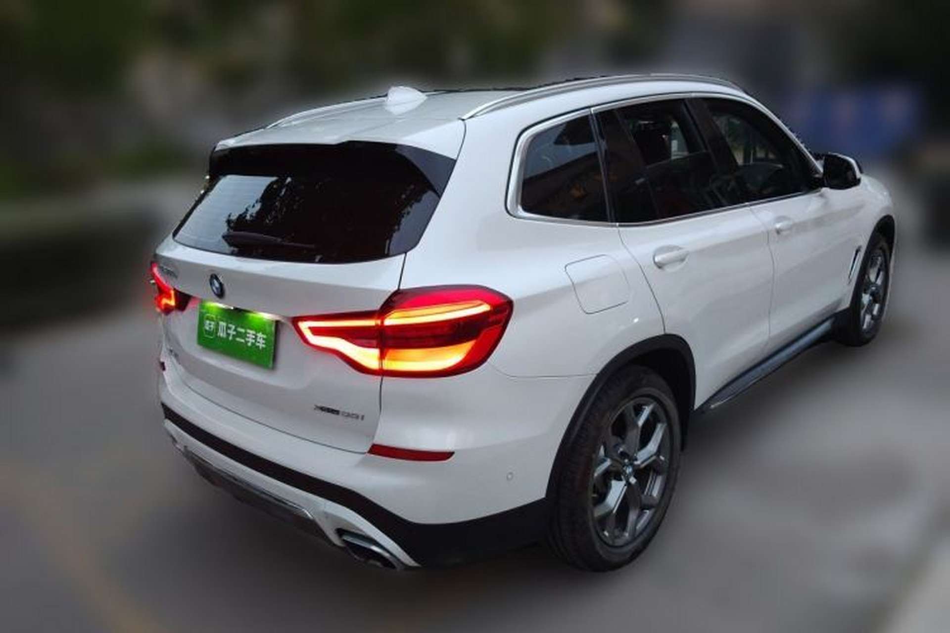 Used BMW X3 2021 xDrive28i Luxury Package Rear Right 45 Deg