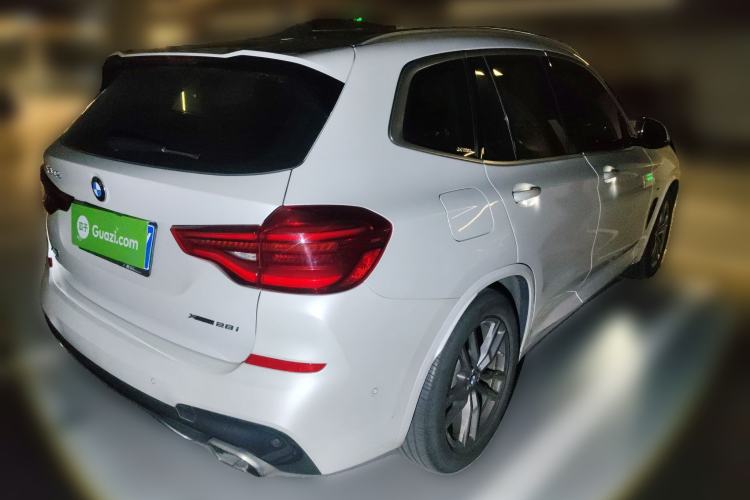 Used BMW X3 2021 xDrive28i M Sport Package Rear Right 45 Deg