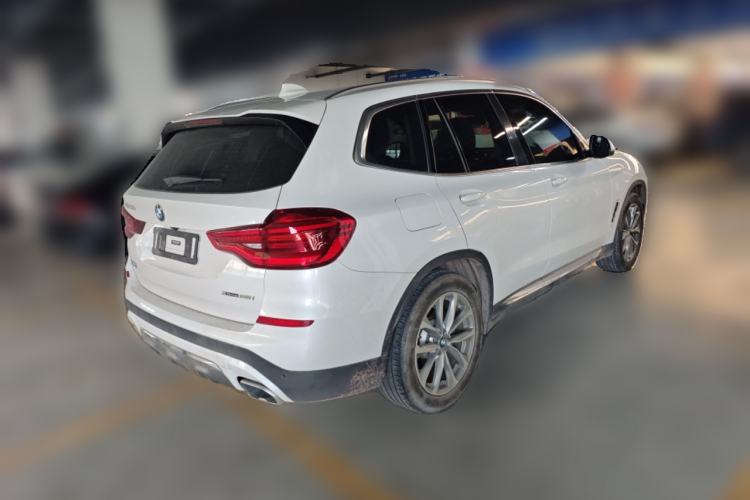 Used BMW X3 2021 xDrive25i Luxury Package Rear Right 45 Deg