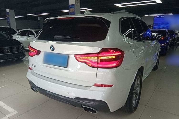 Used BMW X3 2021 xDrive25i M Sport Package Rear Right 45 Deg