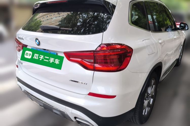 Used BMW X3 2021 xDrive28i Luxury Package Rear Right 45 Deg