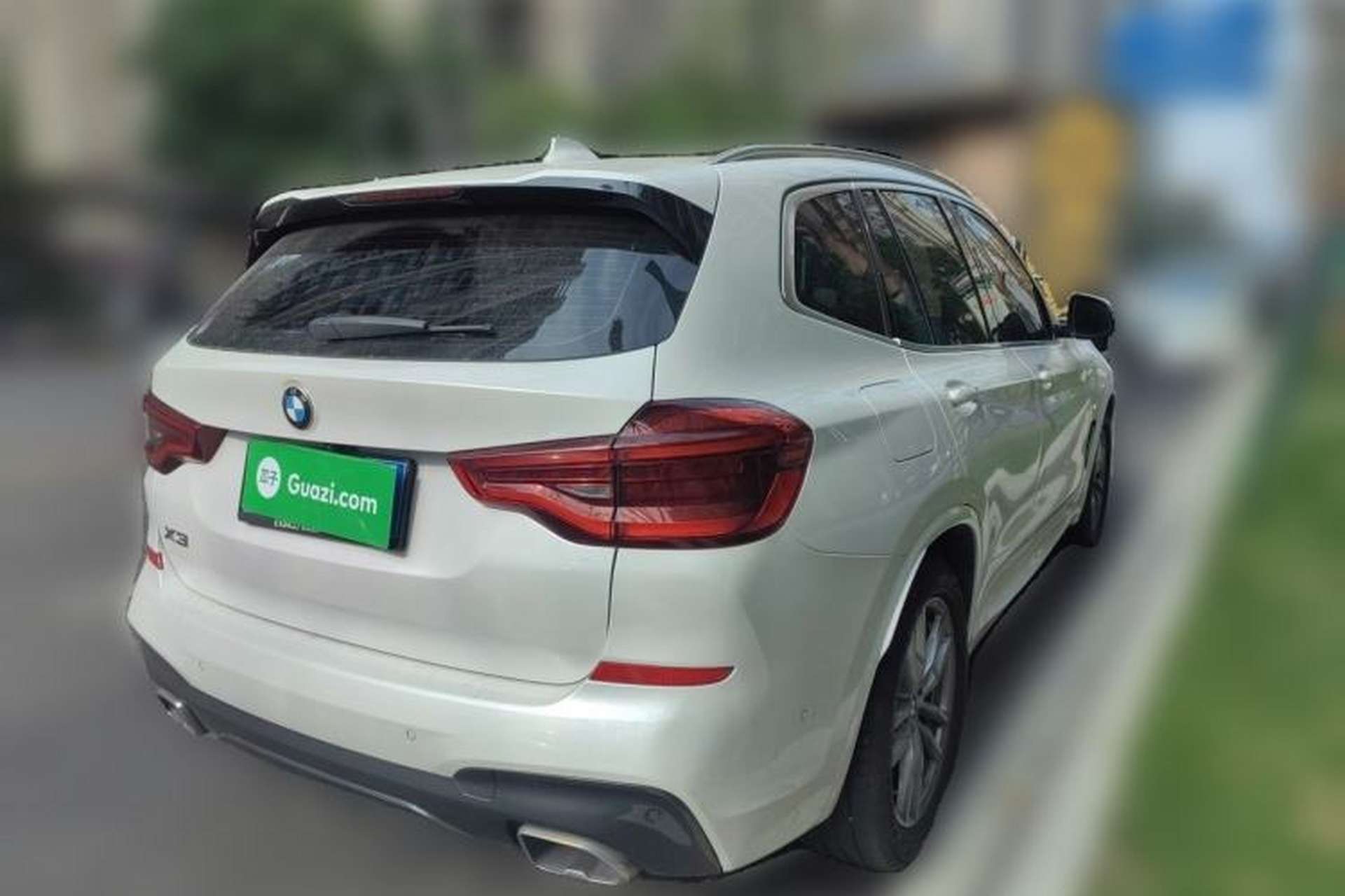 Used BMW X3 2021 xDrive25i M Sport Package Rear Right 45 Deg