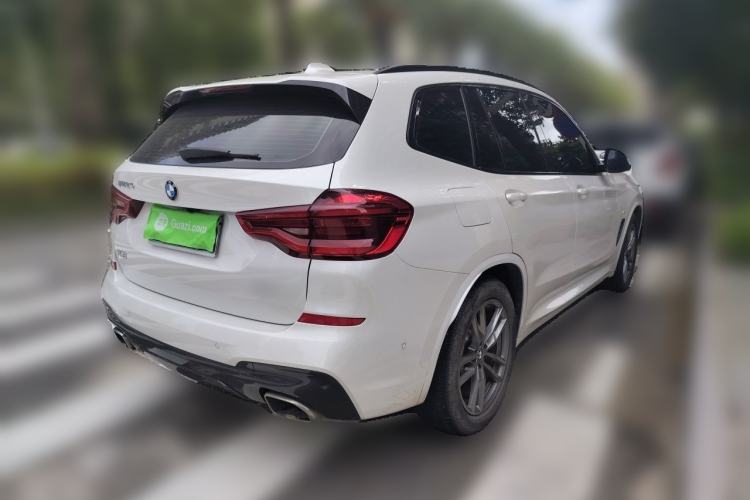 Used BMW X3 2021 xDrive28i M Sport Package Rear Right 45 Deg