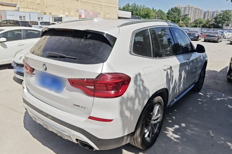 Used BMW X3 2021 xDrive28i Luxury Package Rear Right 45 Deg