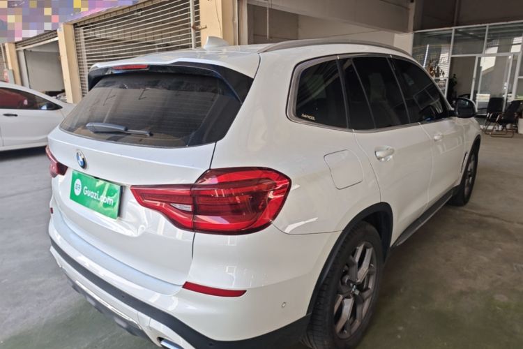 Used BMW X3 2021 xDrive28i Luxury Package Rear Right 45 Deg