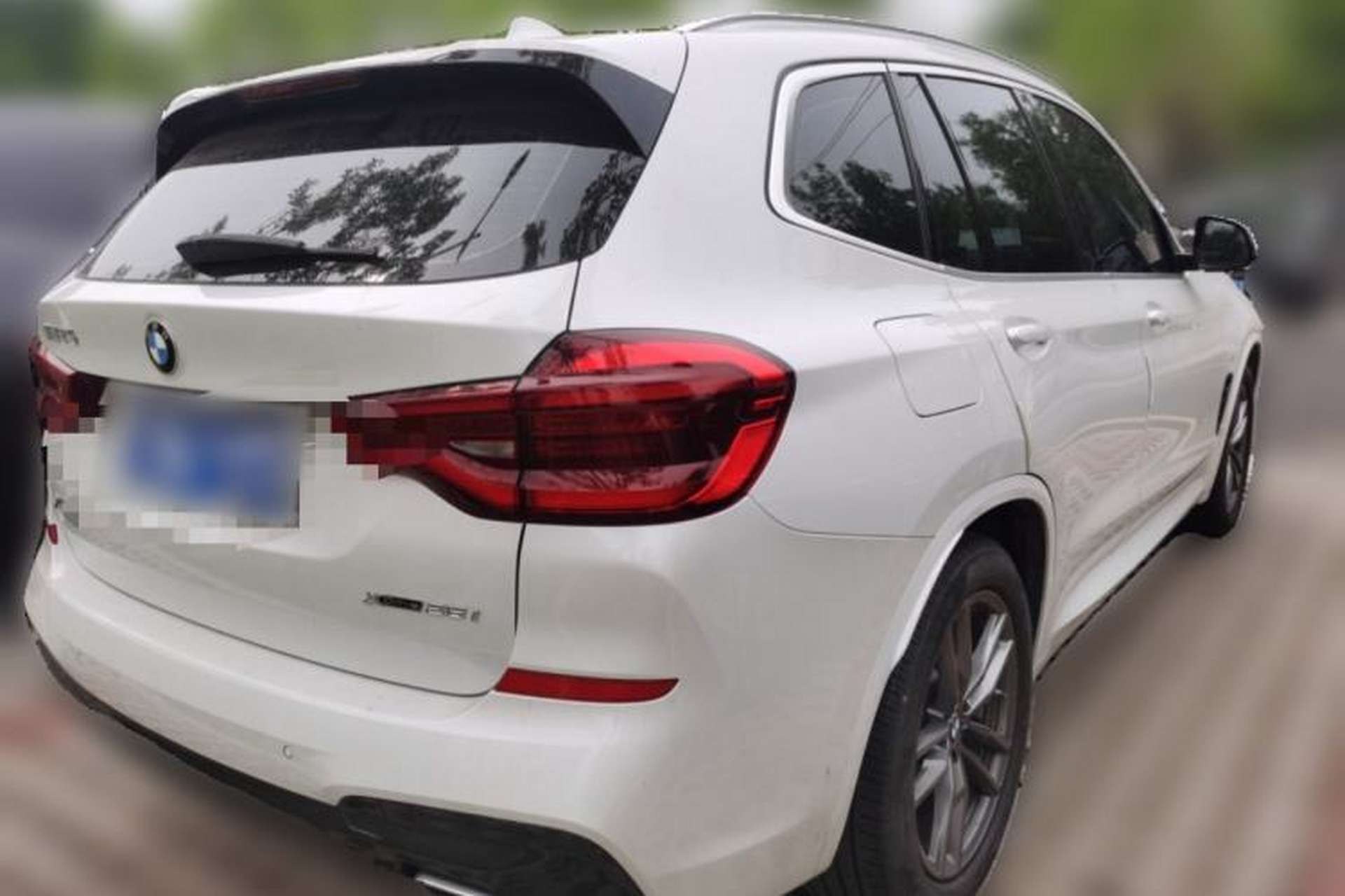 Used BMW X3 2021 Restyled xDrive25i M Sport Package Rear Right 45 Deg