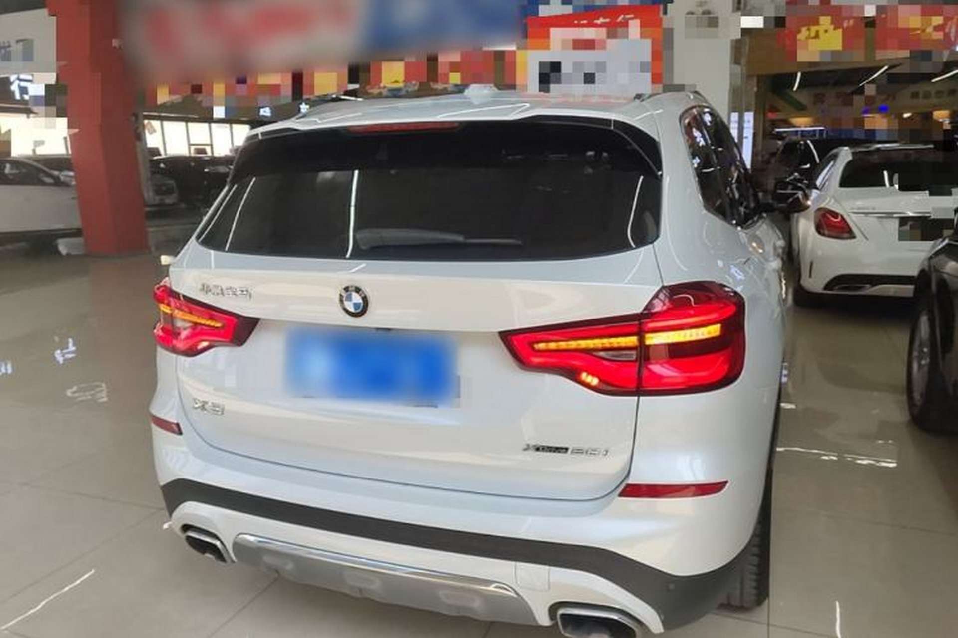 Used BMW X3 2021 xDrive28i Luxury Package Rear