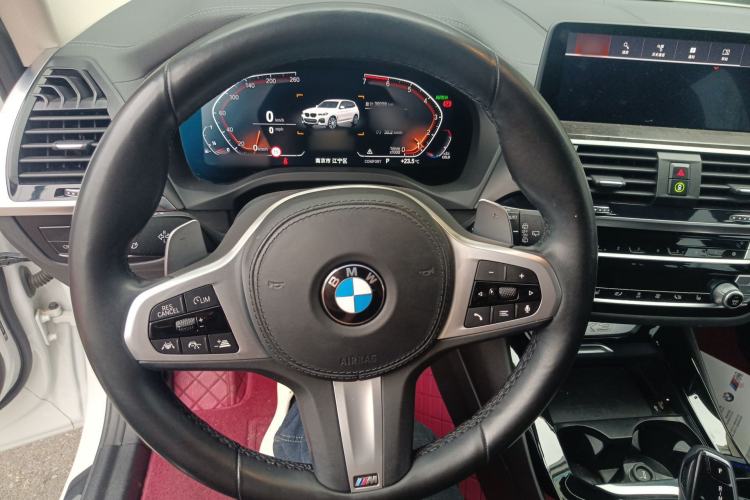 Used BMW X3 2021 xDrive30i Luxury Model with M Sport Package Steering Wheel