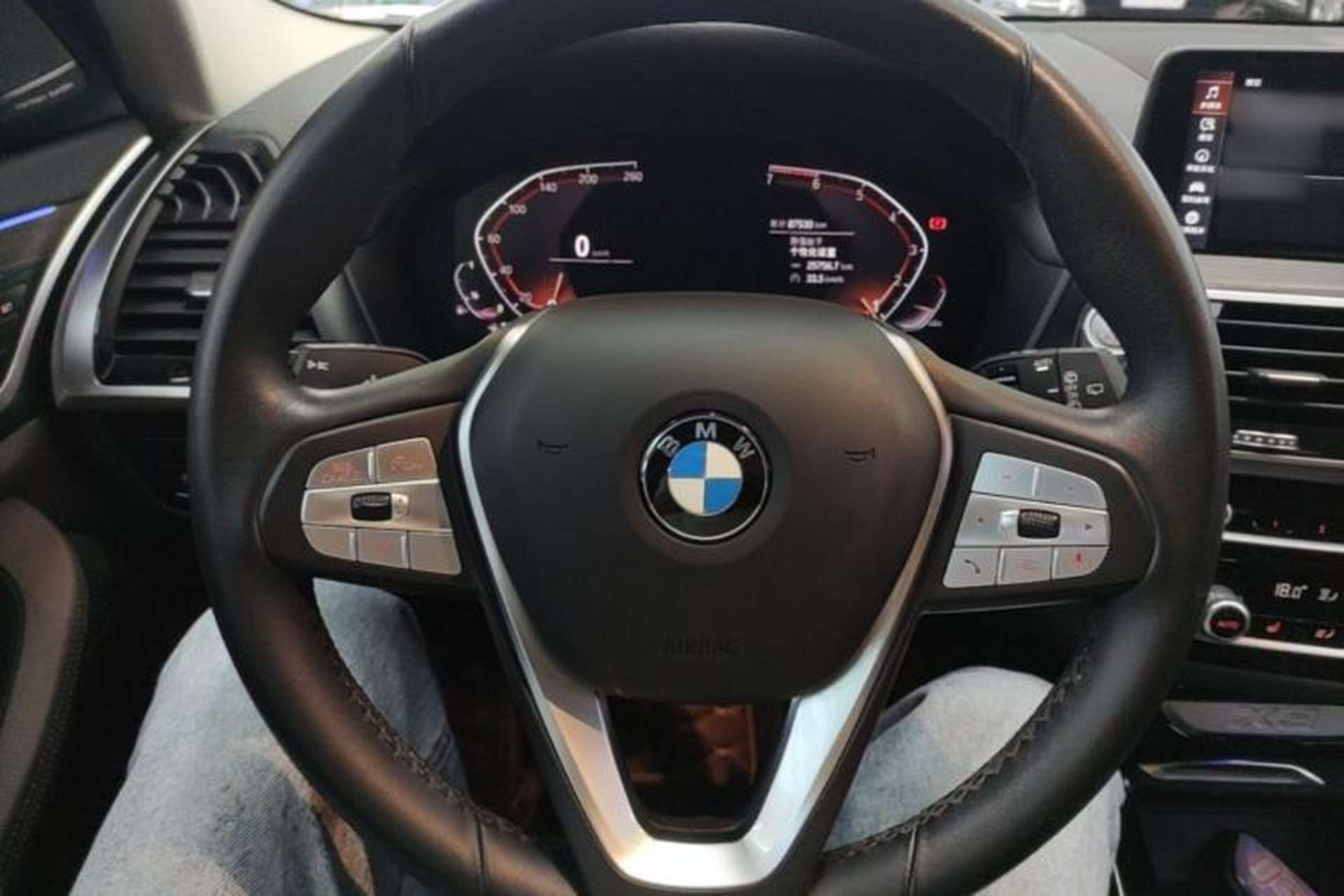 Used BMW X3 2021 xDrive28i Luxury Package Steering Wheel