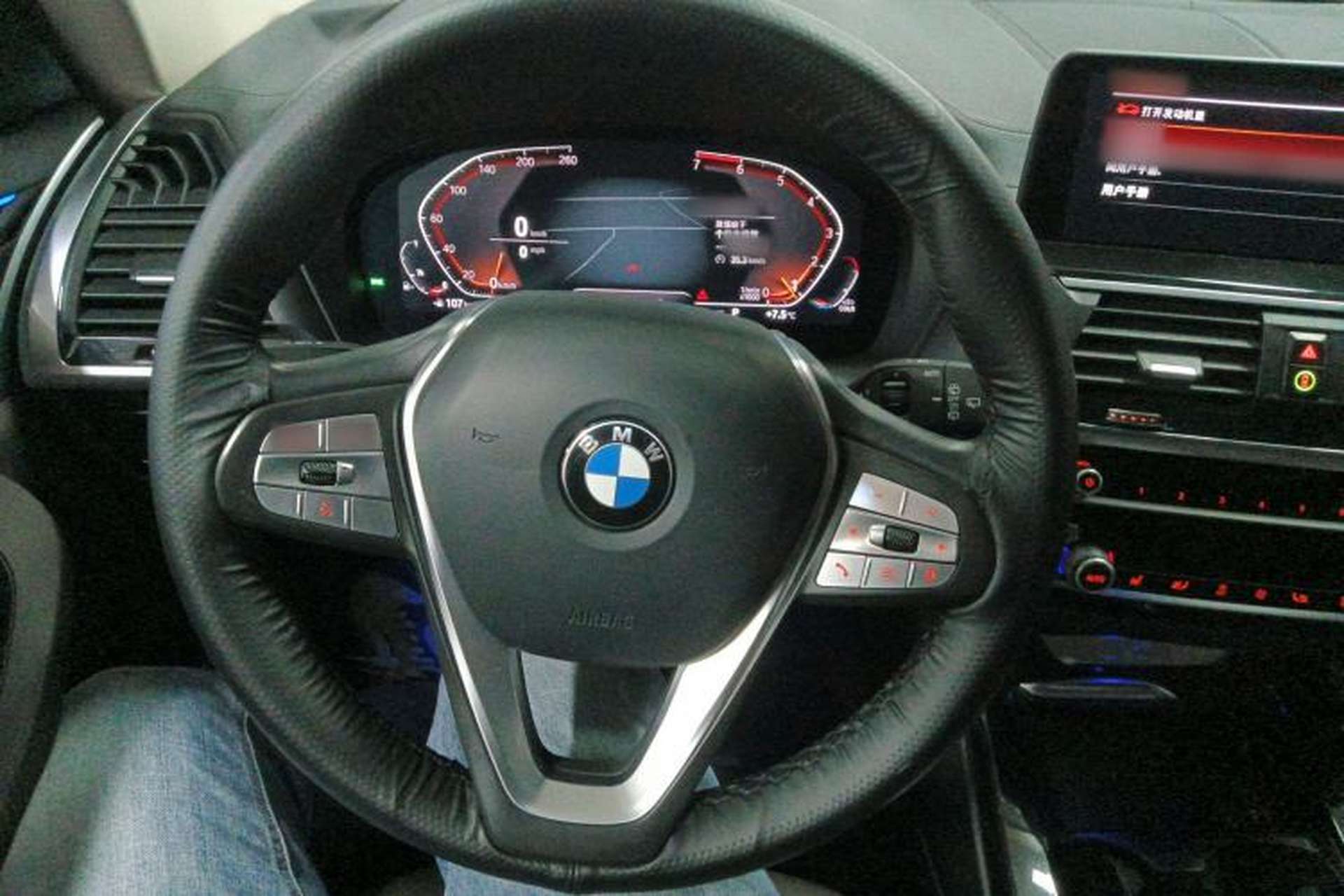 Used BMW X3 2021 Facelift xDrive25i Luxury Package Steering Wheel
