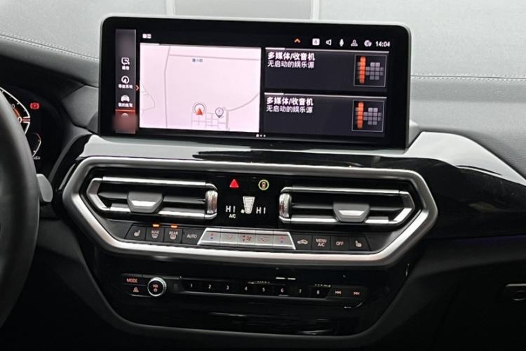 Used BMW X3 2022 Restyled xDrive25i M Sport Package Audio And AC Panel