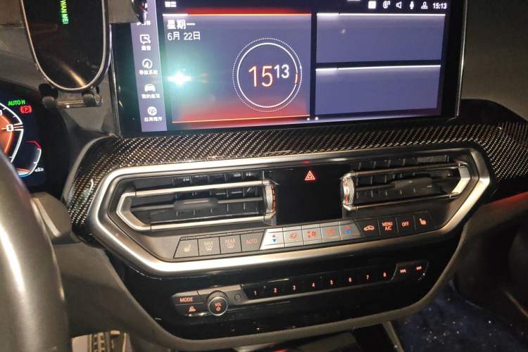 Used BMW X3 2022 M40i Audio And AC Panel