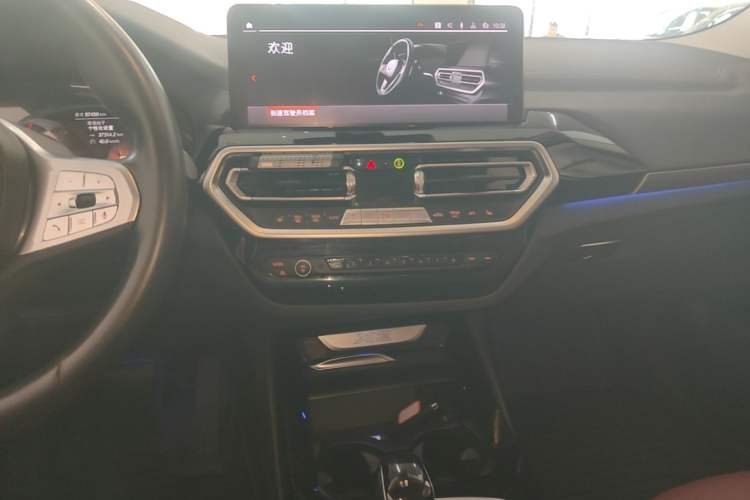 Used BMW X3 2022 Restyled xDrive25i M Sport Package Audio And AC Panel
